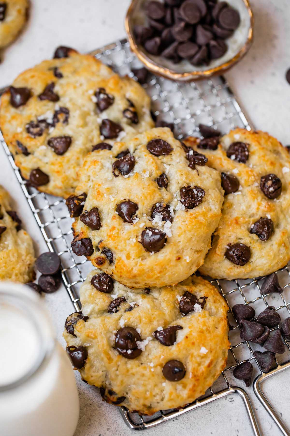 Cottage Cheese Chocolate Chip Cookies. Here's all the ingredients and tools I used to make them. Full recipe on skinnytaste.com

#LTKmomlife #LTKfoodie