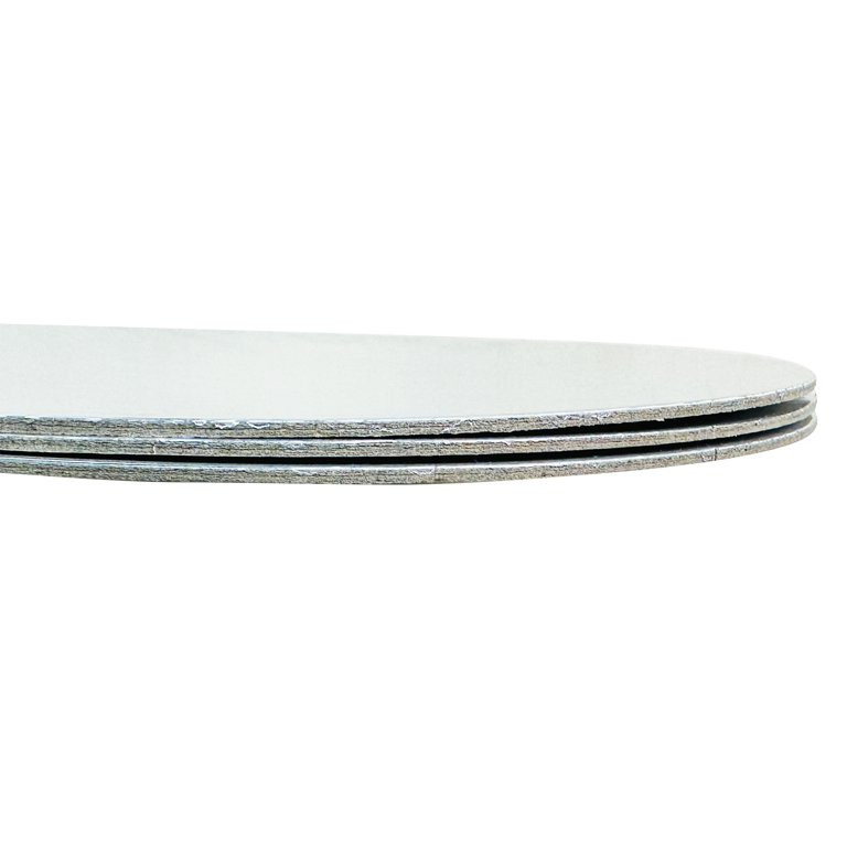 Silver Round Cake Board, 10 inch Diameter, 3 counts,Way to Celebrate - Walmart.com | Walmart (US)