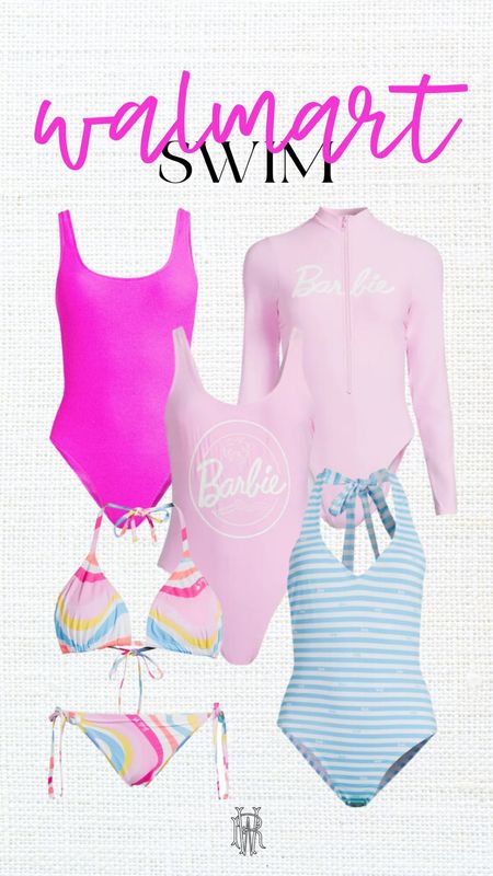 Walmart swimsuit Barbie swimsuit 

#LTKsalealert #LTKunder50 #LTKswim