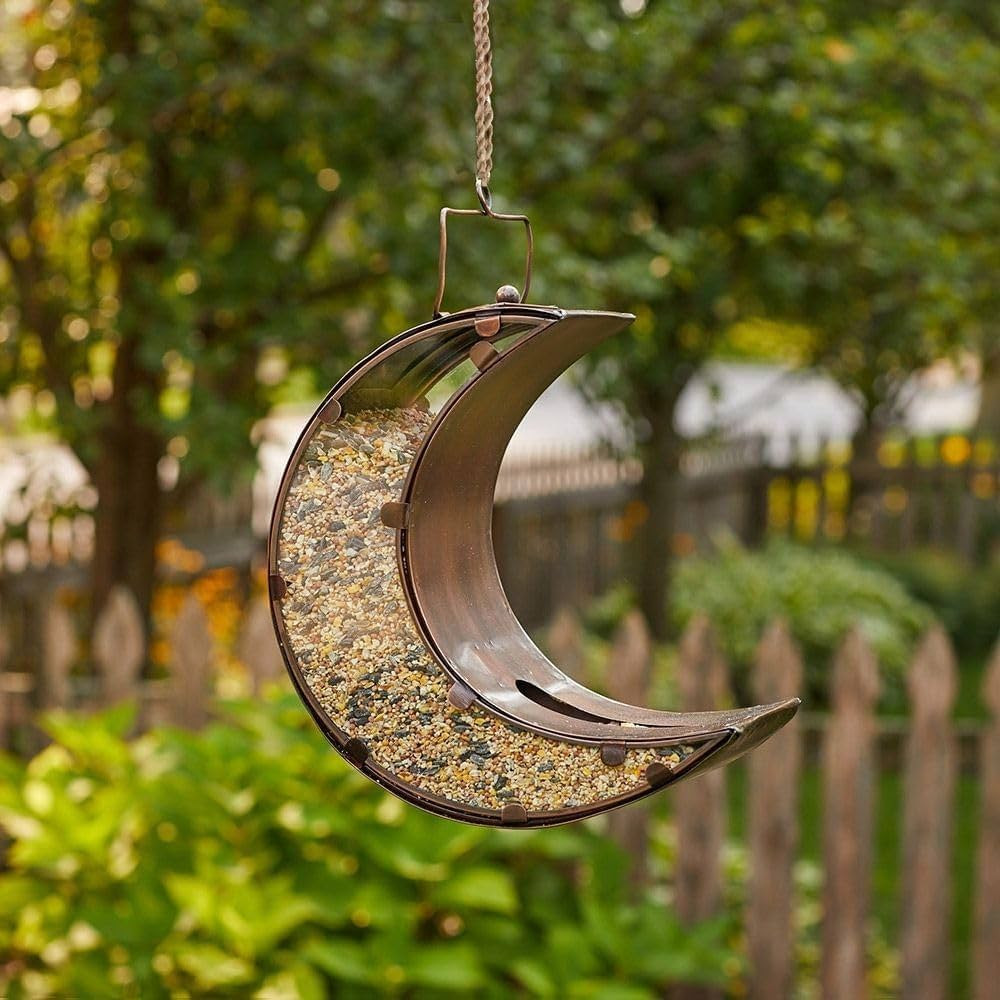 Gold & Garden Moon Bird Feeder | Amazon (US)