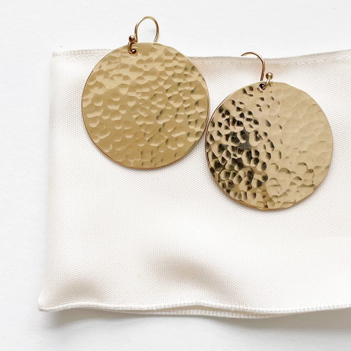 Phoebe Earrings - Lightweight Statement Hoops in 14k Gold Fill or Sterling Silver" | Sarah Cornwell Jewelry