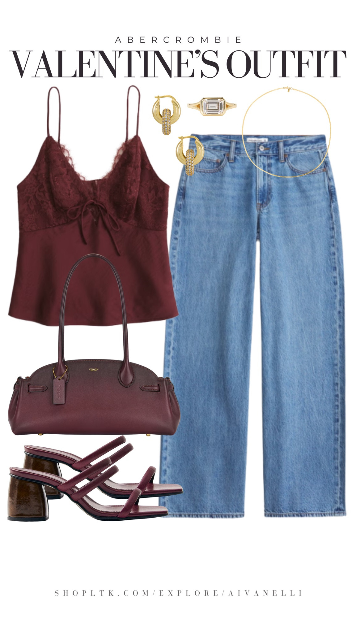 Abercrombie Valentine’s outfit idea

Valentine’s Day date night look
casual pink and red outfit
romantic dinner outfit idea
chic neutral look with a pop of red
cozy Valentine’s daytime outfit
dressy night-out ensemble
soft sweaters and jeans combo
feminine details and accessories
effortless love-day style

#LTKSaleAlert #LTKootd #LTKValentine