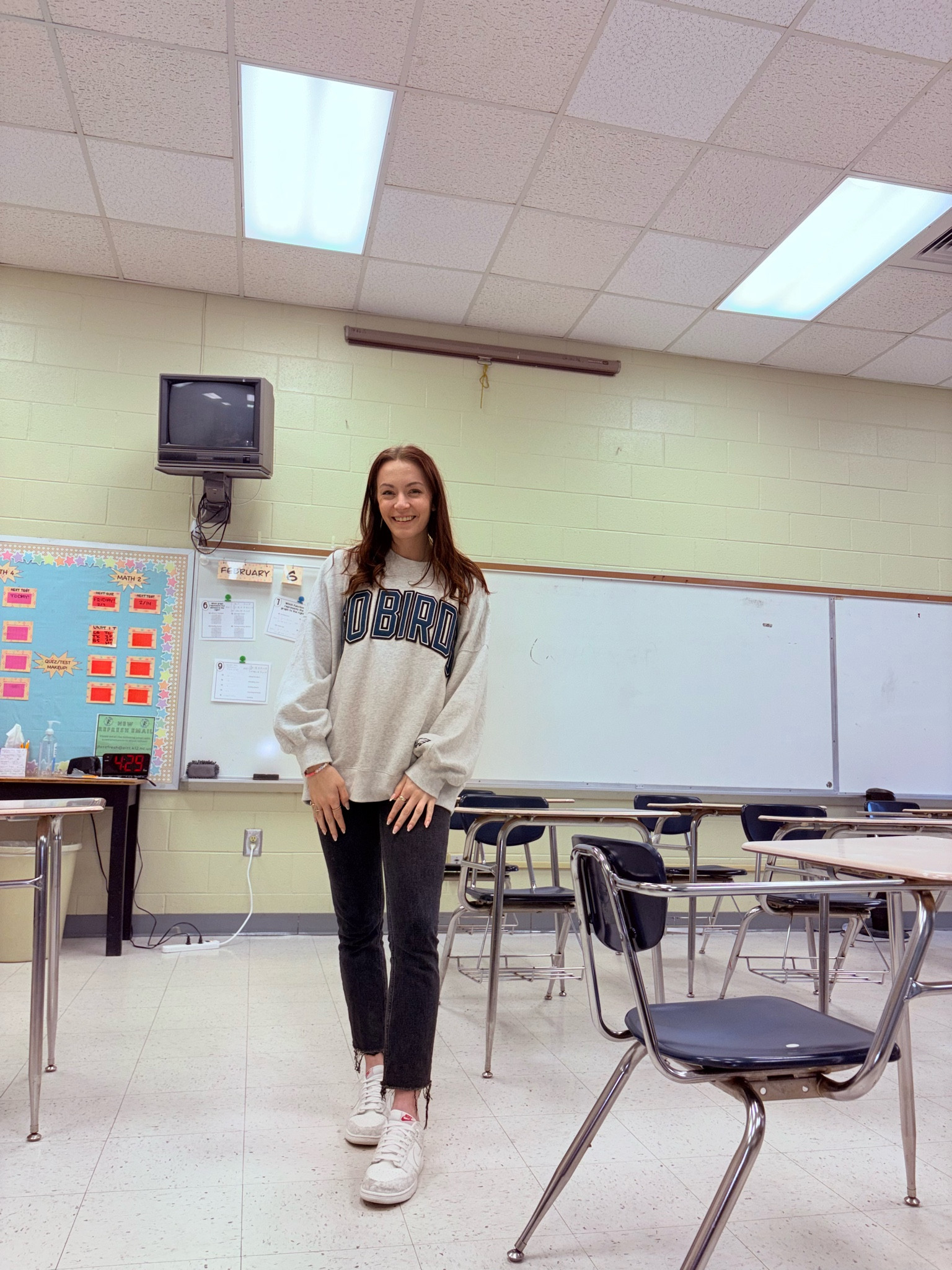 todays #teacherootd is all thanks to @abercrombie and @goat 