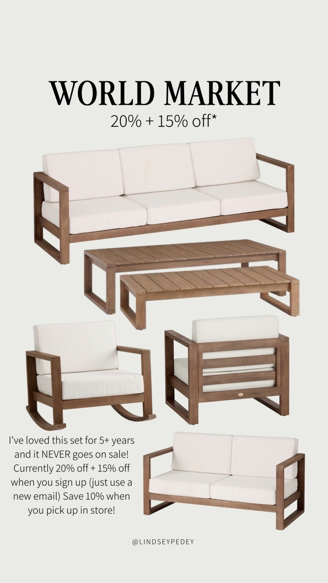 Major sale on some of my favorite outdoor furniture 

#LTKSaleAlert #LTKSeasonal #LTKHome