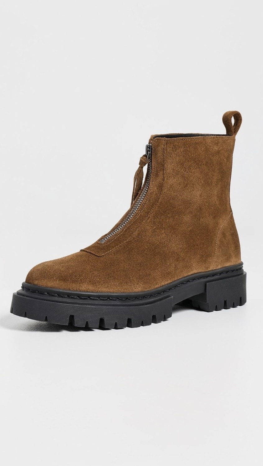 STAUD
Miles Suede Zip Ankle Boots

#LTKSeasonal #LTKWorkwear #LTKootd