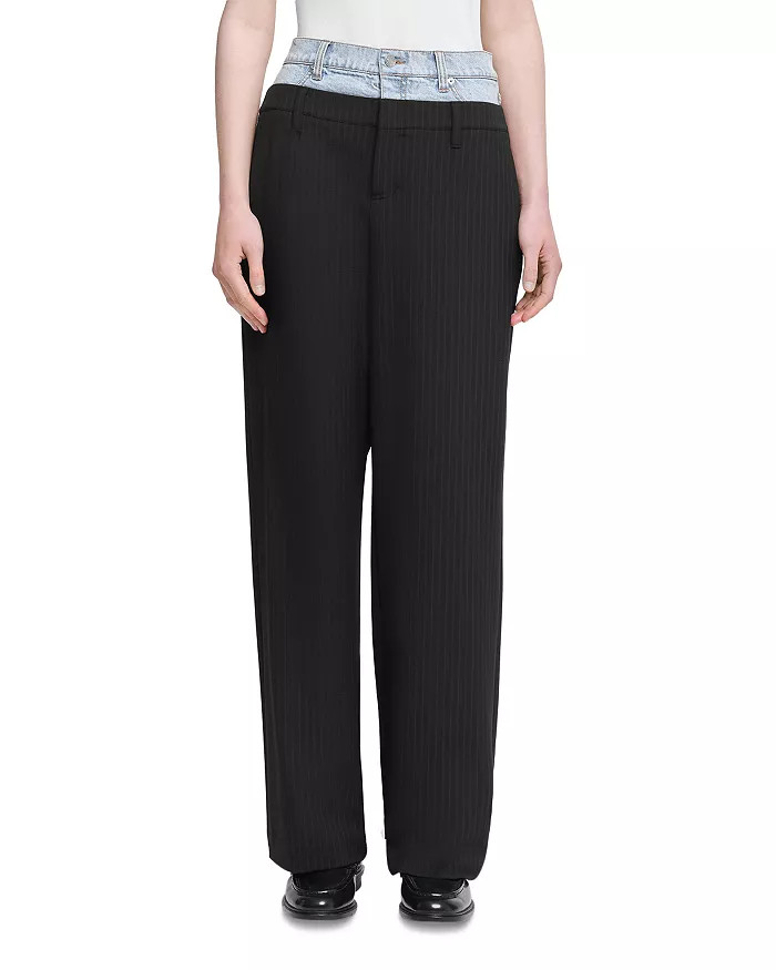 SIMKHAI Ophelia Double Waist Pants Women - Bloomingdale's | Bloomingdale's (US)