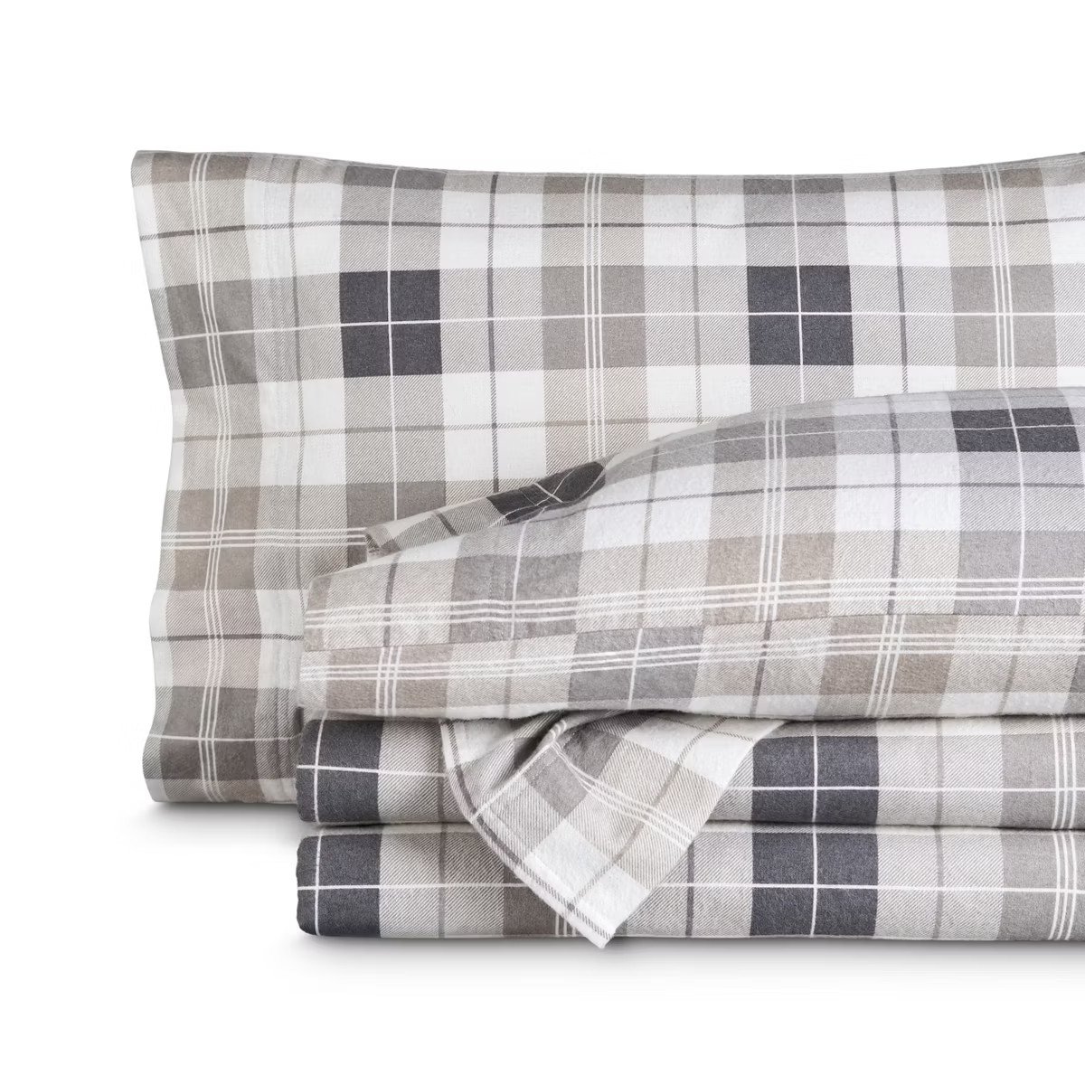 100% Cotton Flannel Printed Pattern Sheet Set by Bare Home | Target