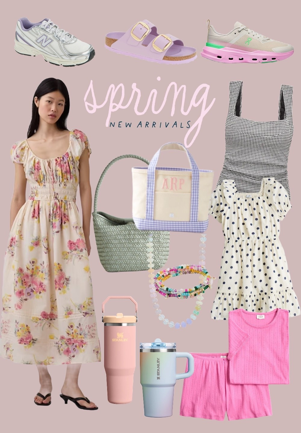 Spring dress
Easter dress 
Gingham swimsuit 
Polka dots 
Madewell bag 
Stanley 
Spring 2026 
Spring style 

#LTKSpringSale #LTKgrwm #LTKdayinmylife