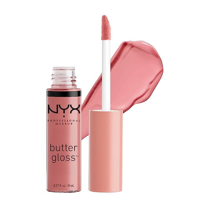 NYX PROFESSIONAL MAKEUP Butter Gloss, Tiramisu, 0.27 Ounce | Amazon (US)