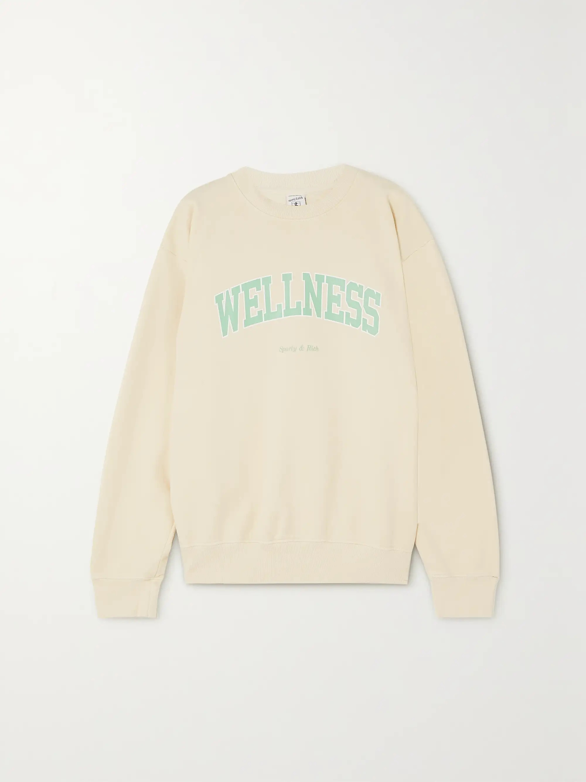 웰니스 아이비 프린트 코튼 저지 스웨트셔츠 | NET-A-PORTER APAC