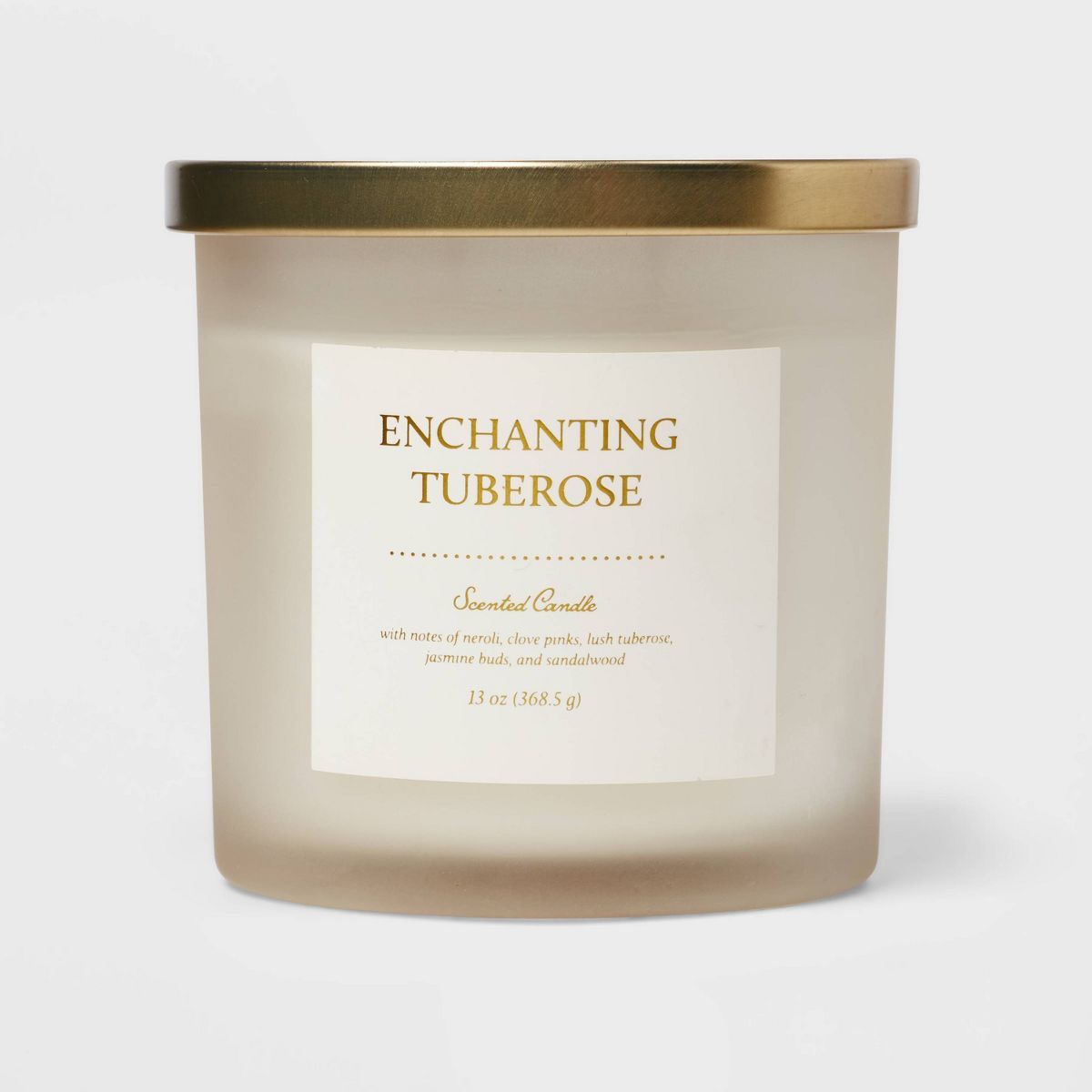 13oz 2 Wick Colored Glass Candle Cream/Enchanting Tuberose - Threshold™ | Target