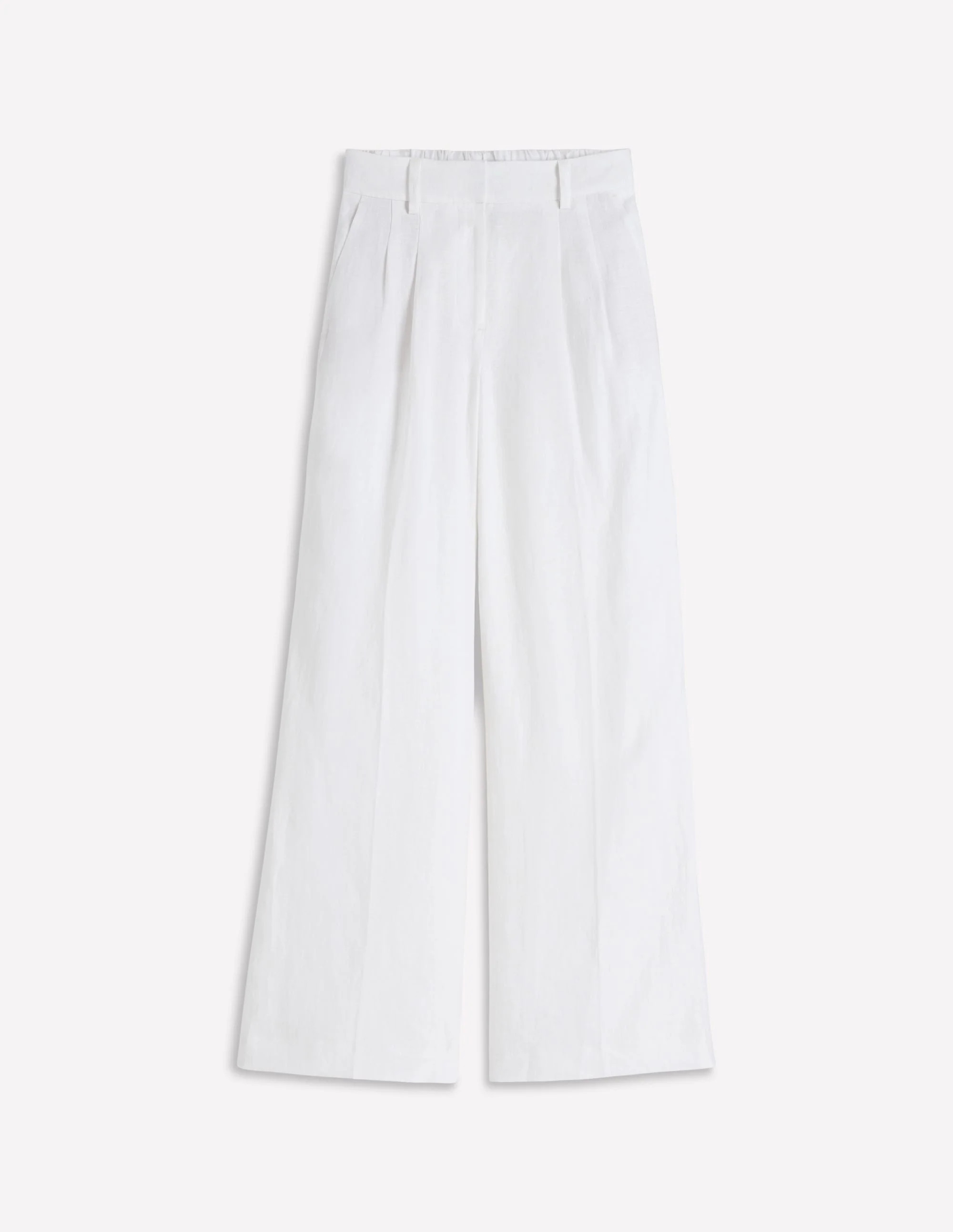 Kensington Linen Pants-Cappuccino Chambray | Boden (US)
