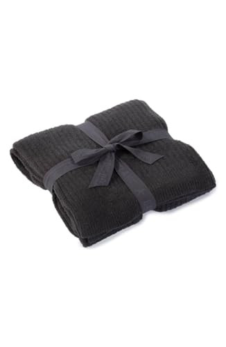 Barefoot Dreams® CozyChic Lite® Ribbed Throw, Carbon, One Size | Amazon (US)