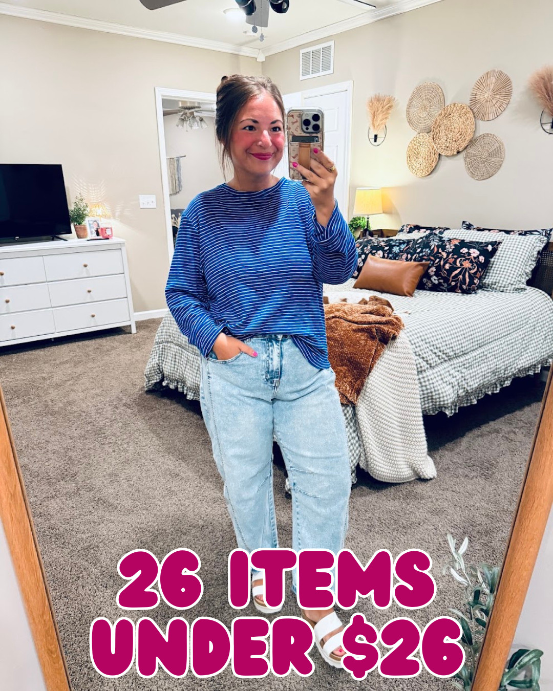 26 items under $26 is back! 🛍️ One of today’s finds is this Walmart long sleeve tee for just $12.98. Such a cute, affordable piece for fall! 🍂 Which find is your favorite? 

 #LTKSaleAlert