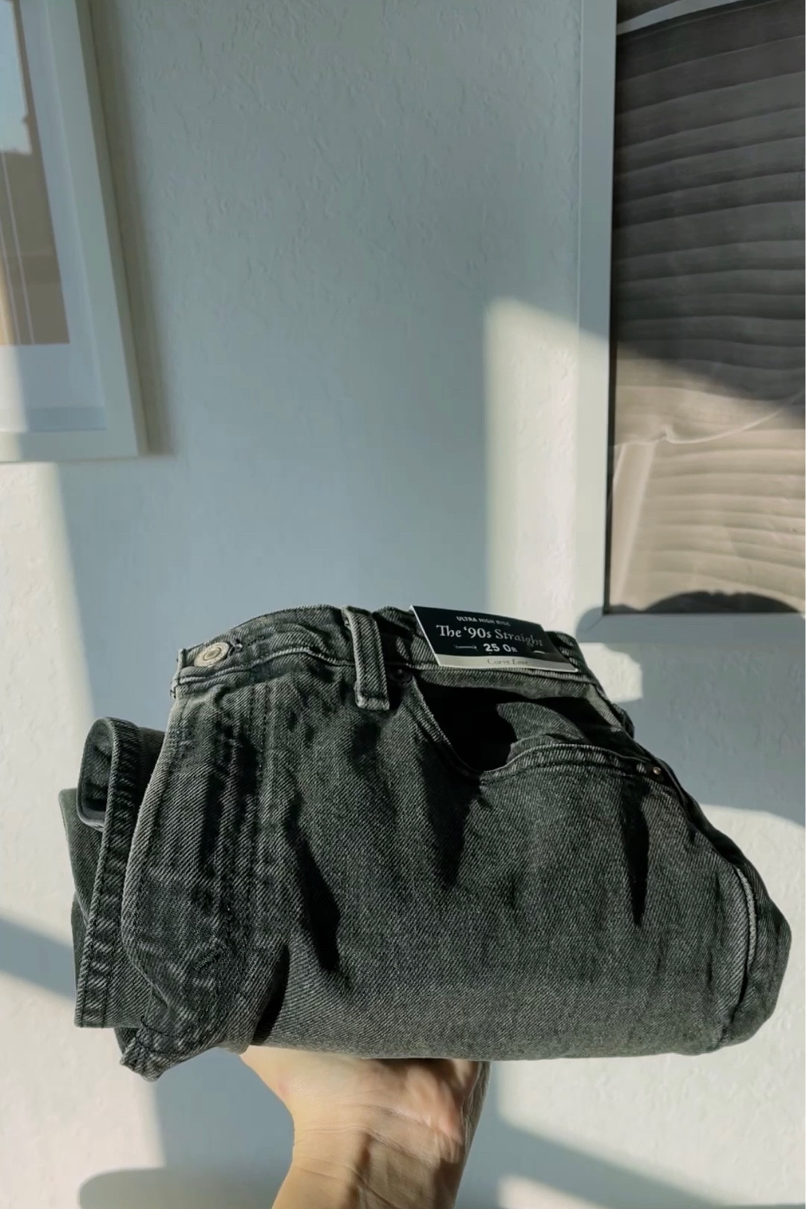 Abercrombie 90s ultra high rise straight jean in black. Denim, fall, Abercrombie, black jeans

#LTKSeasonal #LTKsalealert #LTKfindsunder100