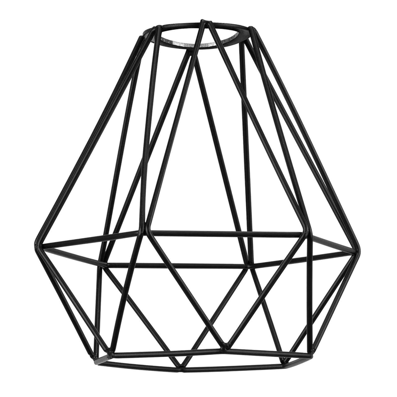 Lighting Metal Cage Lampshade for Pendant Light Cord Kit Vintage Lamp Holders Hanging Lighting Cord  | Amazon (US)
