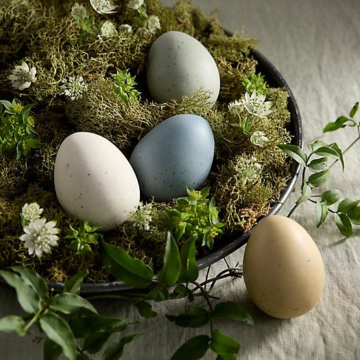 Speckled Decorative Eggs, Set of 4 | Terrain