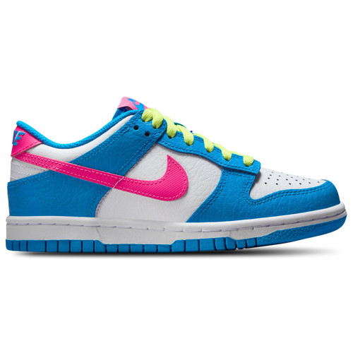 Nike Boys Nike Dunk Low NA - Boys' Grade School Basketball Shoes Pink/Photo Blue Size 06.5 | Foot Locker (US)