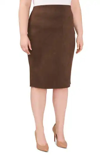 Faux Suede Pencil Skirt | Nordstrom