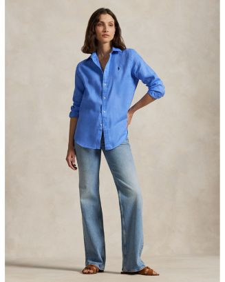 Ralph Lauren Oversize Fit Linen Shirt  | Bloomingdale's Women | Bloomingdale's (US)