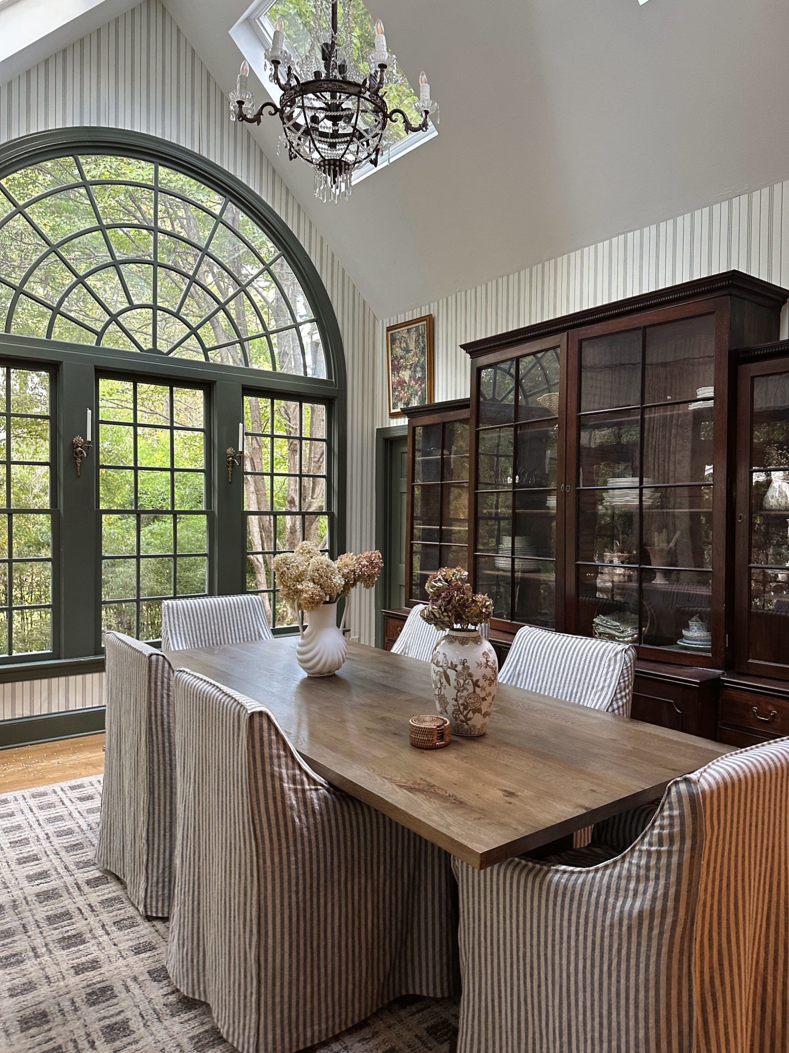 This dining room just got a lot more functional 🙌🏻

The new cabinet allow me to store and display my serveware and table linens so nicely 🍽️ 

#LTKHome