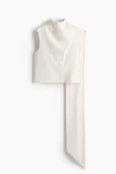 Scarf-detail top | H&M (UK, MY, IN, SG, PH, TW, HK)