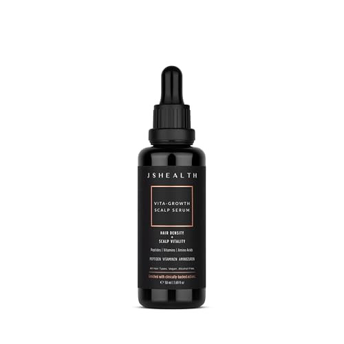 JSHealth Peptide Hair Growth Scalp Serum for Women. 7 Clinically Studied Actives with Capixyl, Ca... | Amazon (US)
