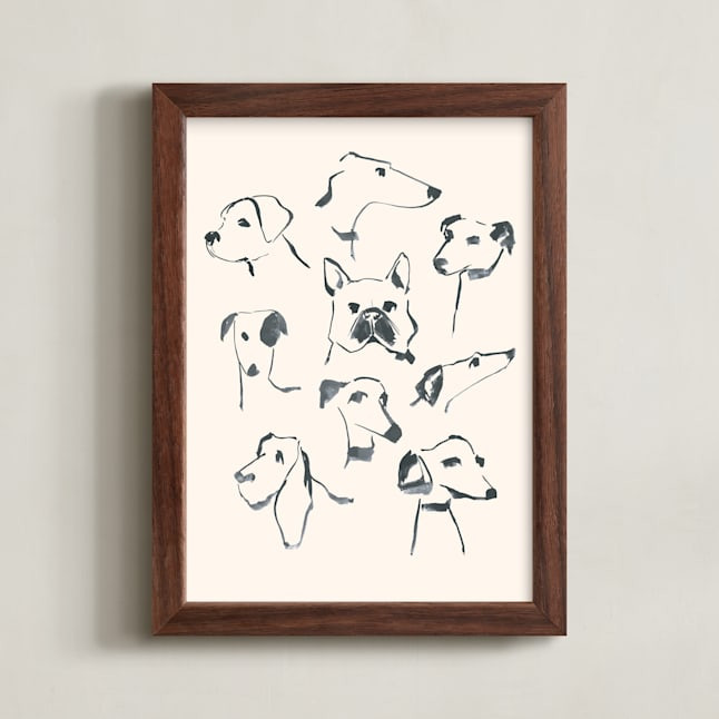 "Dog study" - Open Edition Children's Art Print by Teju Reval. | Minted