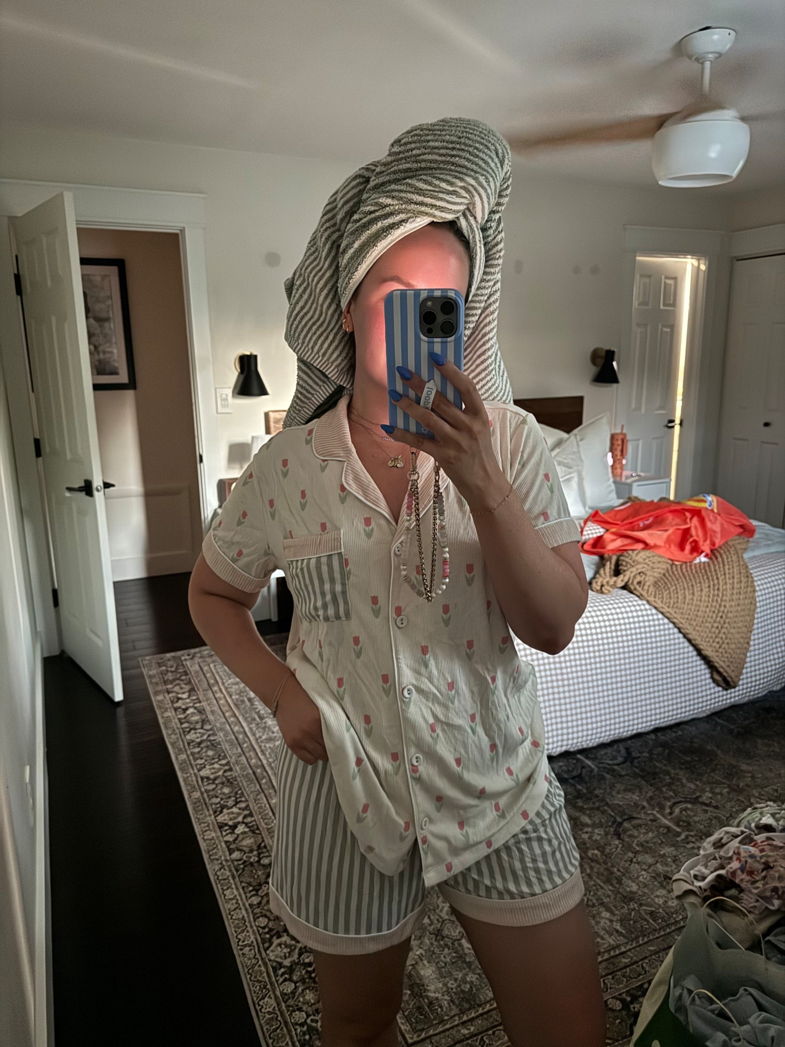 Nothing better than a shower after spending the entire day in wate in the sun!!! 🙌🏼🙌🏼 some of my fave pajamas! Linking here along with my phone case! 

StayKation PJs, pajamas, loopy cases, loopy, stripes 

#LTKFindsUnder100 #LTKSeasonal