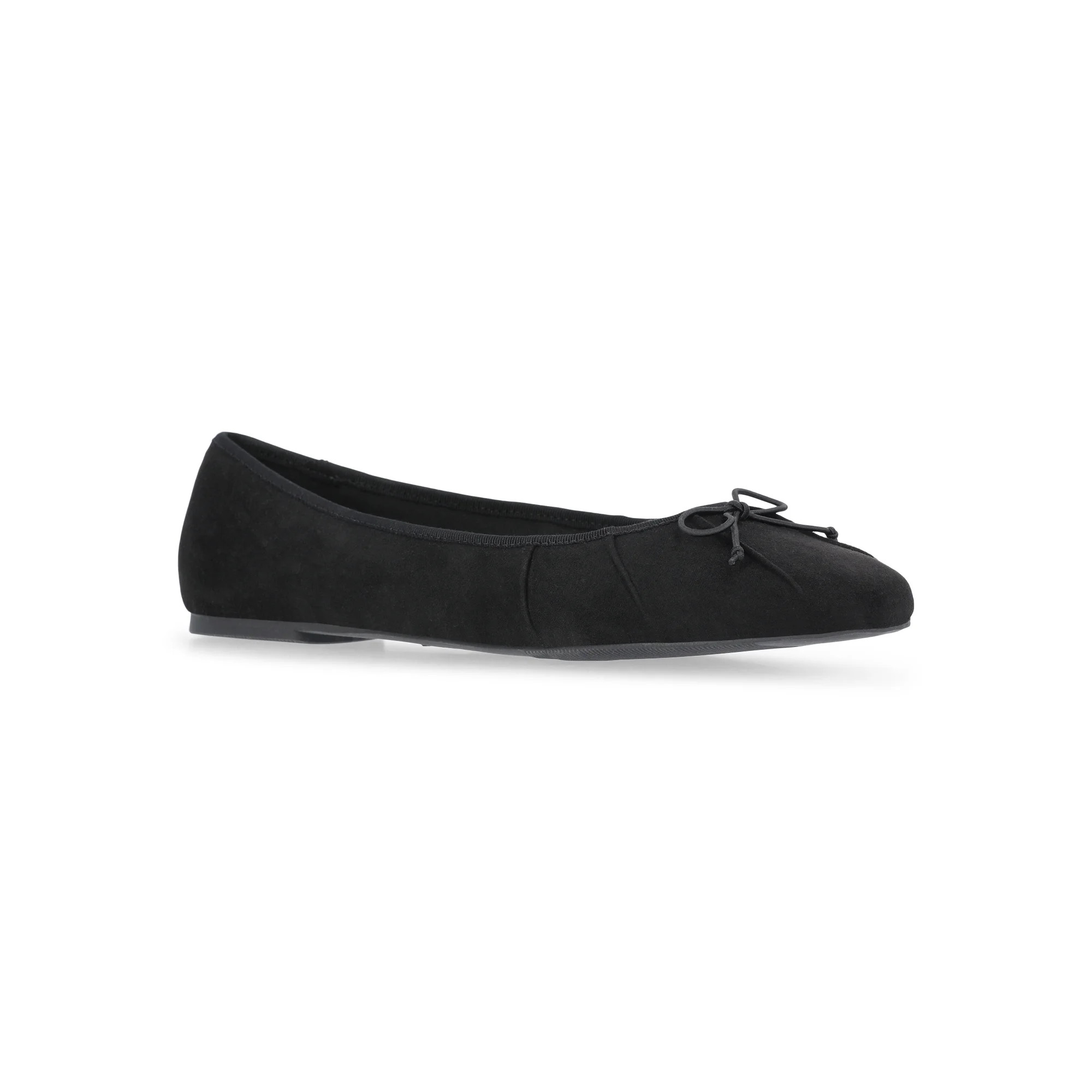 Time and Tru Women's Pleated Ballet Flats | Walmart (US)