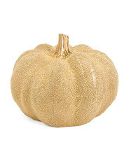 9.5in Beaded Pumpkin | Marshalls