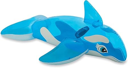 INTEX Lil' Whale Inflatable Pool Float: Animal Pool Toy for Kids – 2 Heavy-Duty Handles – 88l... | Amazon (US)