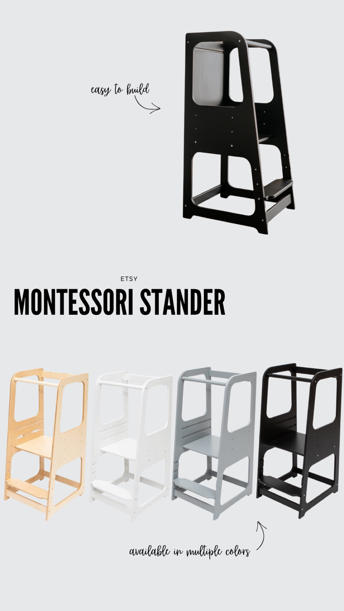 Montessori Stander

#toddler