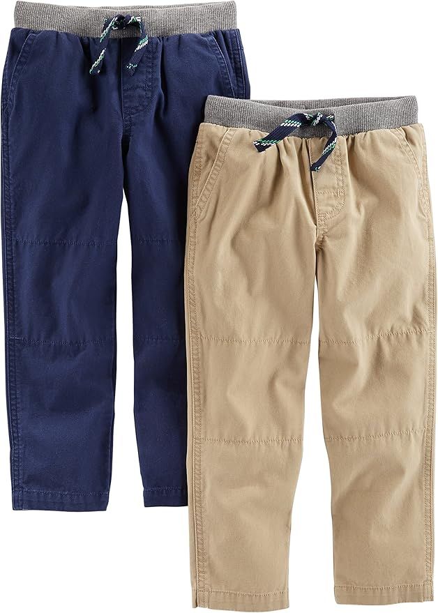 Simple Joys by Carter's Toddler Boys' Pull-On Pant, Pack of 2 | Amazon (US)