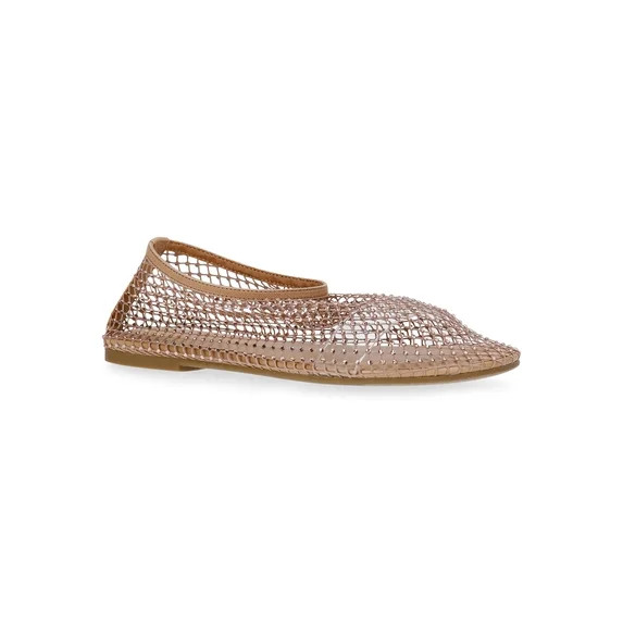 Madden NYC Women's Studded Mesh Flat Shoes | Walmart (US)