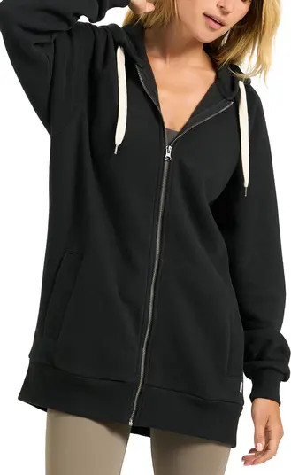 vuori Restore Oversize Organic Cotton Blend Zip Hoodie | Nordstrom | Nordstrom