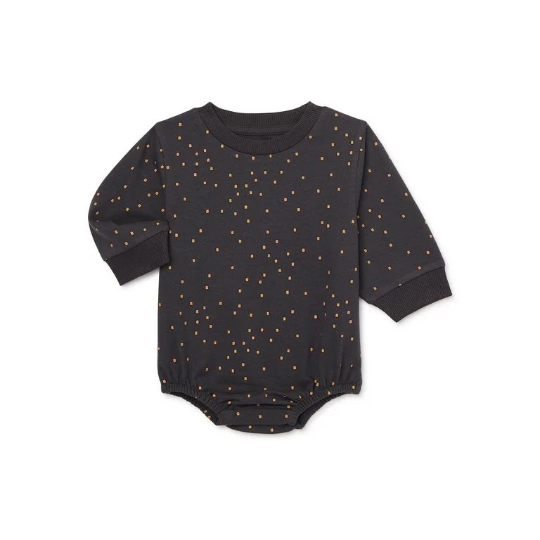 easy-peasy Baby Long Sleeve Sweatshirt Bodysuit, Sizes 0-24 Months | Walmart (US)