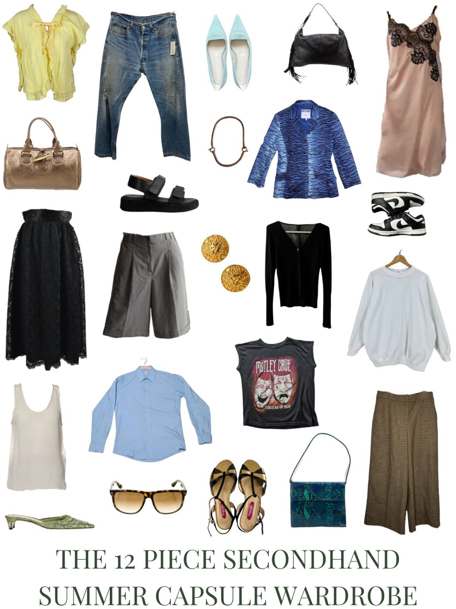 Building a capsule wardrobe using only secondhand and vintage items. This one includes a bed jacket similar to the yellow one I wore the other day, and the blazer I wore yesterday but in a different size. Head to the post of you want a breakdown of my thrifting, secondhand, and vintage shopping tips. 
•
#summertrends #fashionover40 #secondhandfashion #summerstyle #secondhandfinds #minimalistfashion #capsulewardrobe  #torontostylist  #fashionstylist #torontostylists  #torontostyleblogger #colourfulstyle 
 #minimalistwardrobe 


#LTKOver40 #LTKSeasonal #LTKStyleTip