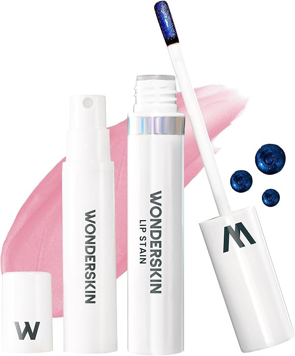 Wonderskin Wonder Blading All Day Lip Stain Peel Off Masque and Kit - Long Lasting, Waterproof Pi... | Amazon (US)