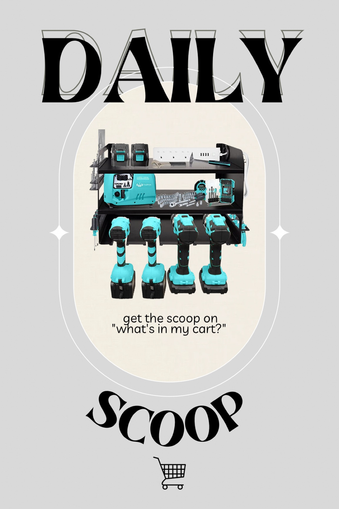 Daily Scoop! 2023 is all about getting organized! Just purchased this Heavy Duty Stainless Steel compact organizer for all of our tools. 

#LTKFind #LTKhome #LTKSeasonal