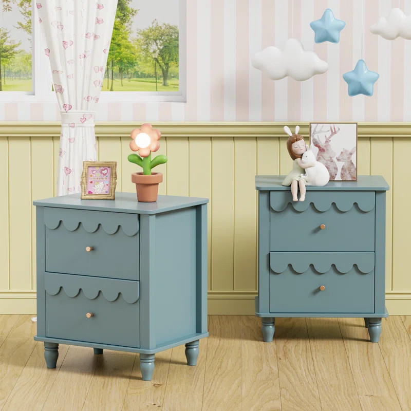 Dorlan 19.7“W Cute Cloud shape Nightstand | Wayfair North America