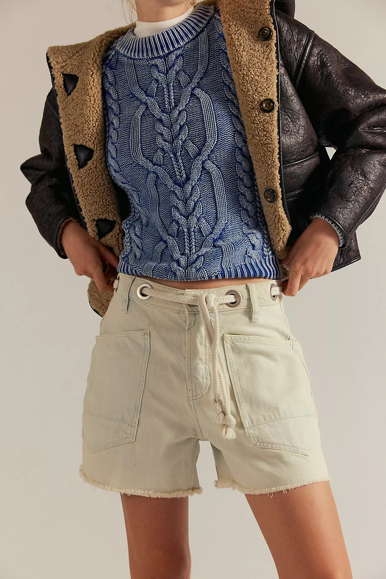 We The Free Moxie Barrel Shorts | Free People (Global - UK&FR Excluded)