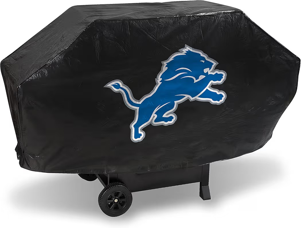 Rico Industries NFL Vinyl Padded Deluxe Grill Cover, 68 x 21 x 35-inches | Amazon (US)