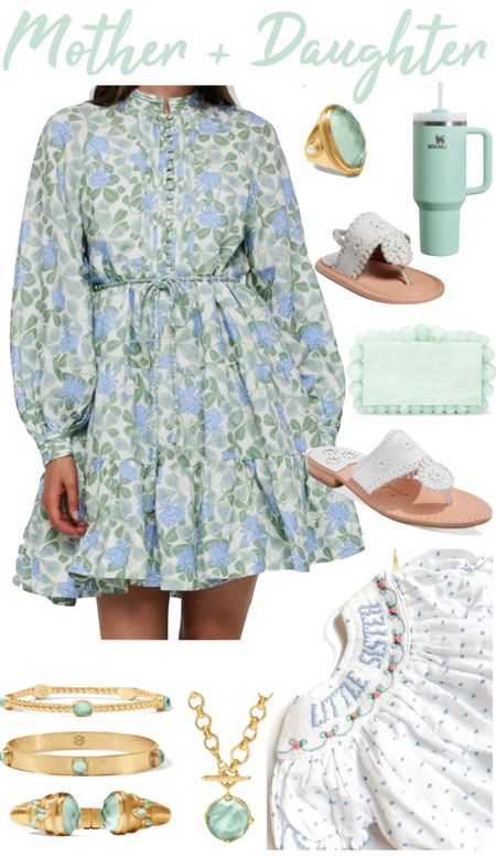 Spring outfits for mother and daughter / Easter dress / long sleeve dress 

#LTKSpringSale #LTKbaby #LTKSeasonal