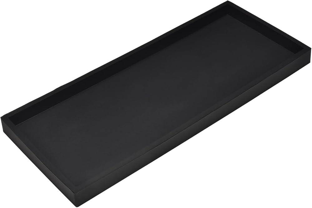 DNC Bathroom Counter Tray, 11.8" Silicone Vanity Tray, Kitchen Sink Soap Tray for Dish Holder Dis... | Amazon (US)
