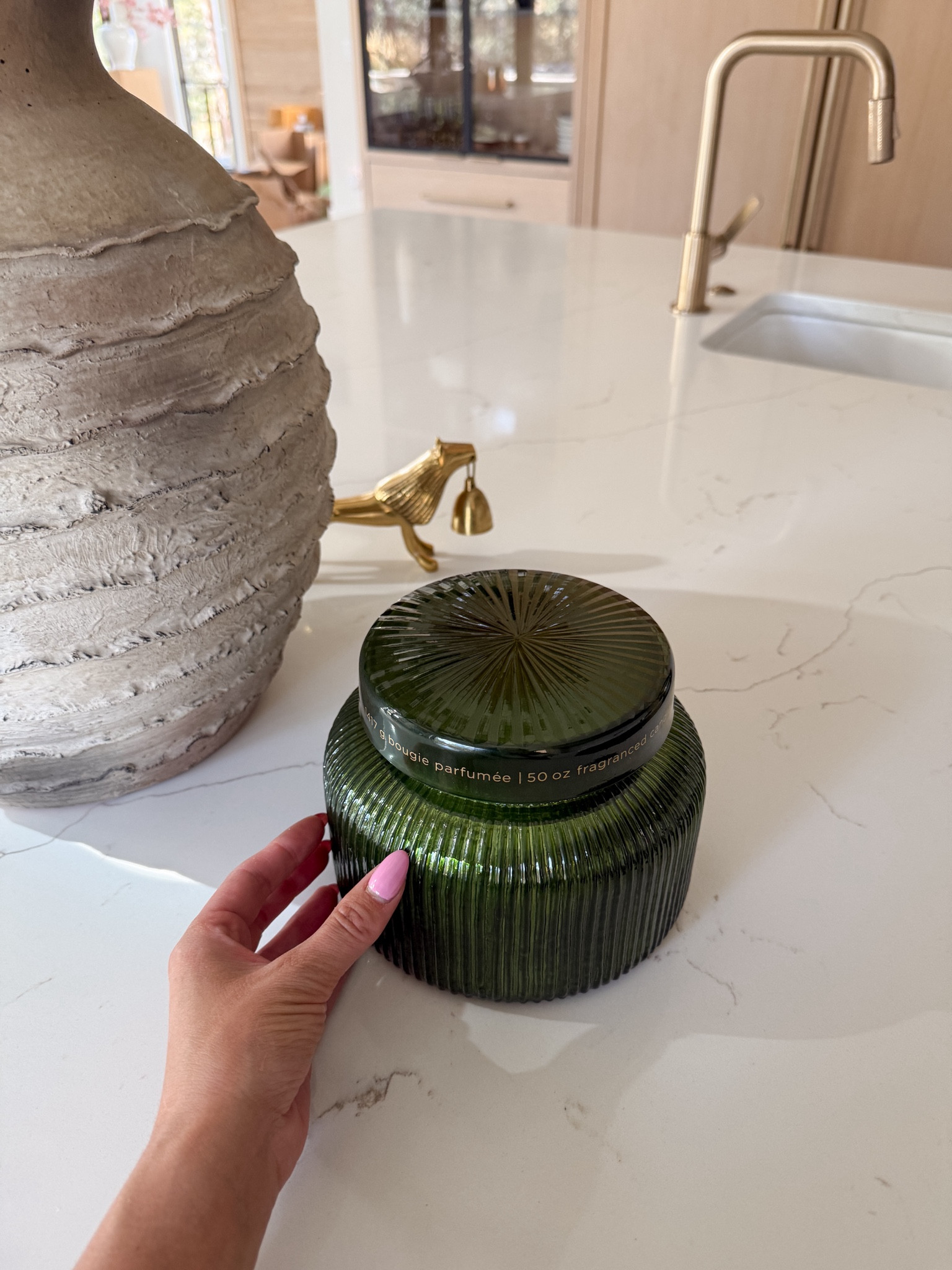 The perfect winter scent and I love this green jar. Linking a few other festive options below.

#LTKHoliday #LTKSeasonal #LTKHome