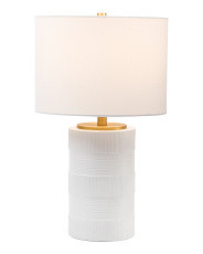 23.5in Textured Table Lamp | Marshalls