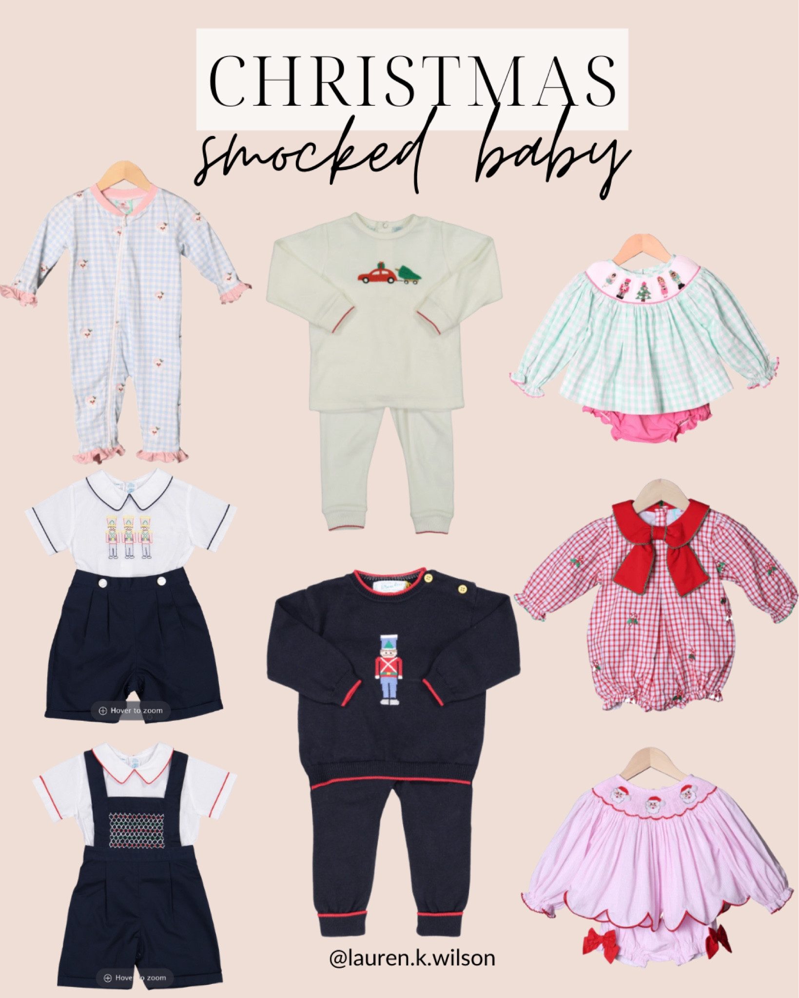 Nutcracker, needlepoint, soldier, smocked, Christmas, holiday, little boy, baby 

#LTKSeasonal #LTKHoliday #LTKbaby