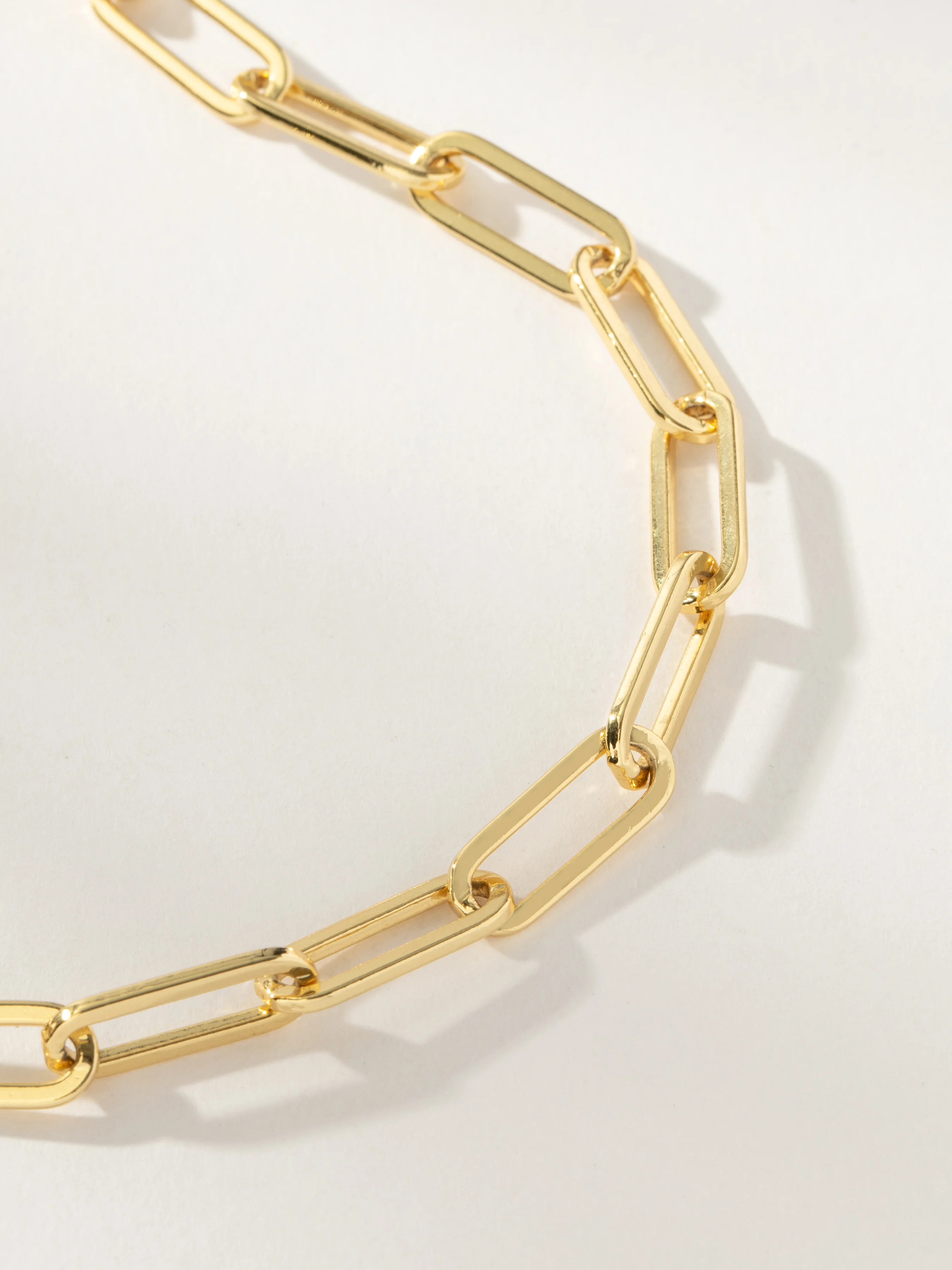 Linked Up Paperclip Chain Necklace in Gold | Uncommon James | Uncommon James
