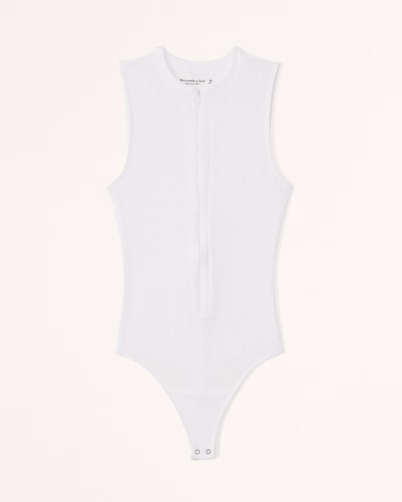Zip-Up Bodysuit | Abercrombie & Fitch (US)